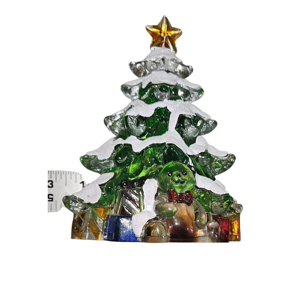 Christmas Tree Night Light‎ Teddy Bear Gifts Plug In Holiday Decor